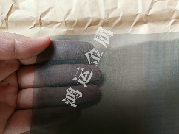 斜纹编织钼丝网 - 河北安平鸿运金属